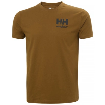 T-shirt męski Helly Hansen brown 79309-750 - M