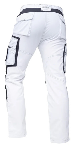 Spodnie Precision Puma Workwear 30-1170 white - 58