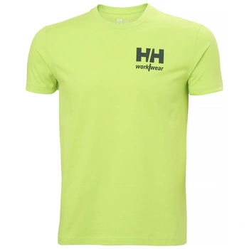 T-shirt męski Helly Hansen lime 79309-420 - M
