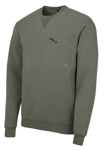Bluza bawełniana Bennon Selena khaki rozmiar L