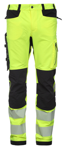Spodnie robocze BoSafety Tension żółte C1-0402 -58