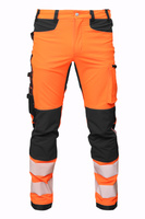 Spodnie robocze BoSafety Tension pomarańczowe - 54