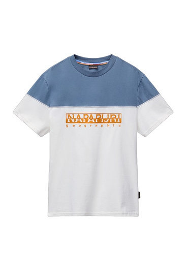 T-shirt Napapijri S-Saturnia White - S