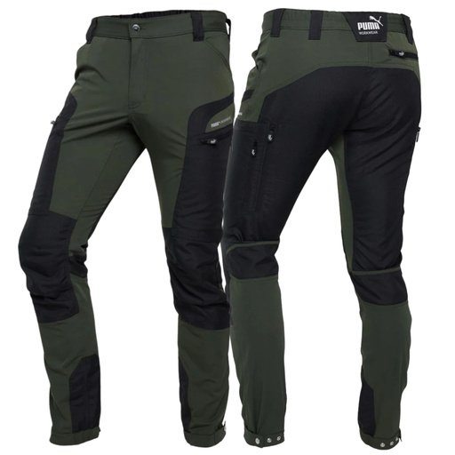 Spodnie Outdoor Puma Workwear 30-1840 zielone - M
