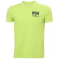 T-shirt męski Helly Hansen lime 79309-420 - M