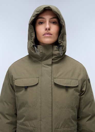 Płaszcz damski Napapijri A-Cibiana Tea Khaki- S
