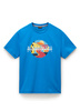 T-shirt męski Napapijri S-Valdor French Blue - S