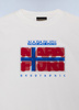 T-shirt kids Napapijri S-Sella White Heron - 8