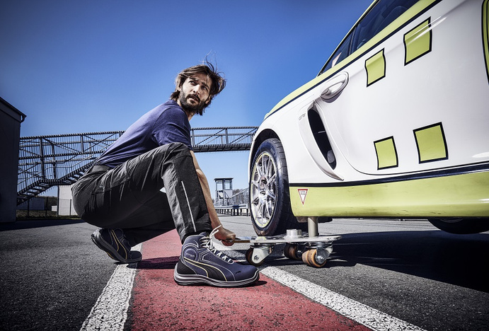 Buty robocze Puma Touring Blue SB 63.263.0 - 42