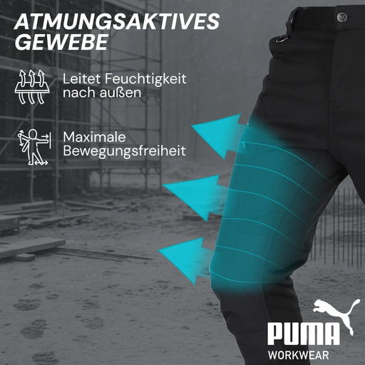 Spodnie Alpine Softshell Puma Workwear 30-2850 -XL