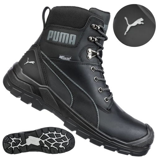 Buty robocze Puma Conquest Blk Ctx S3 63.073.0 -42