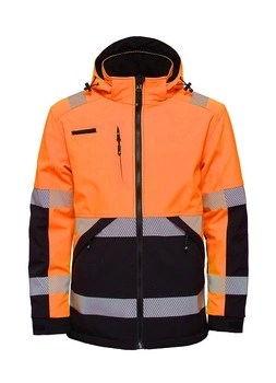 Softshell ocieplany WJ-Valencia pomarańczowy - XL
