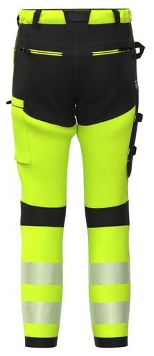 Spodnie robocze BoSafety Tension żółte C1-0402 -50